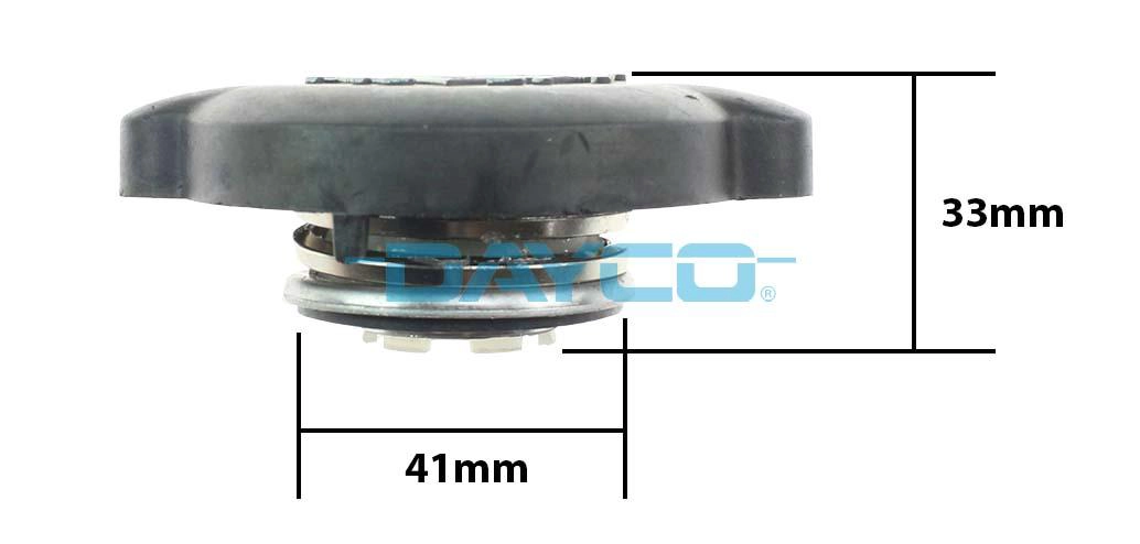Cap, radiator (DRC007)