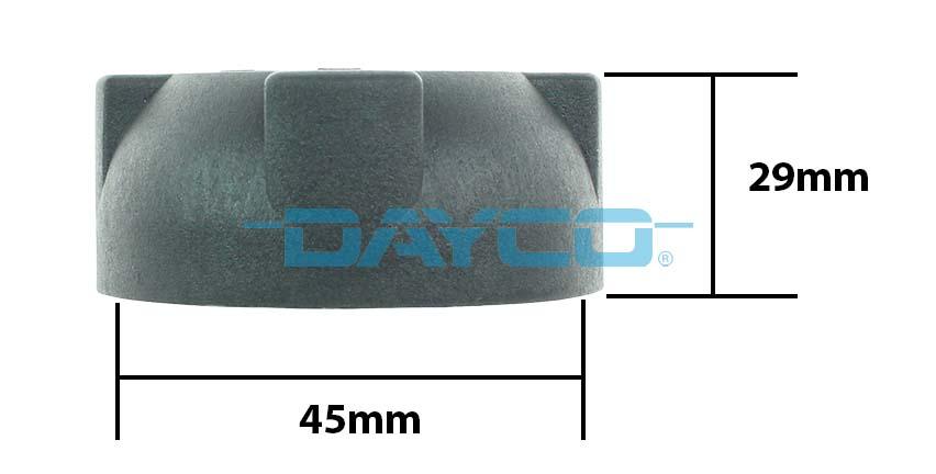 Cap, coolant tank (DRC021)