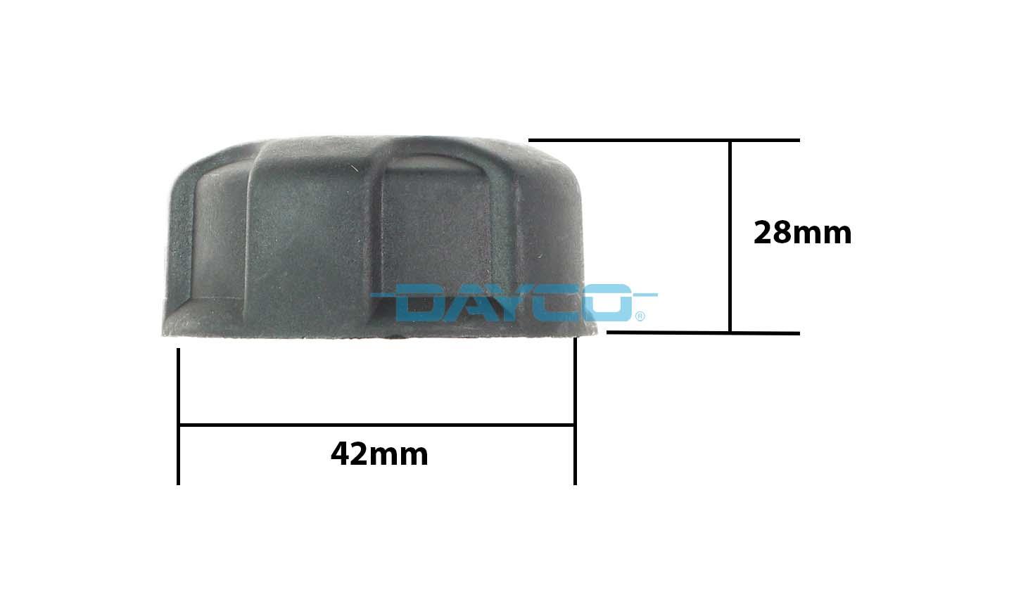 Cap, coolant tank (DRC053)