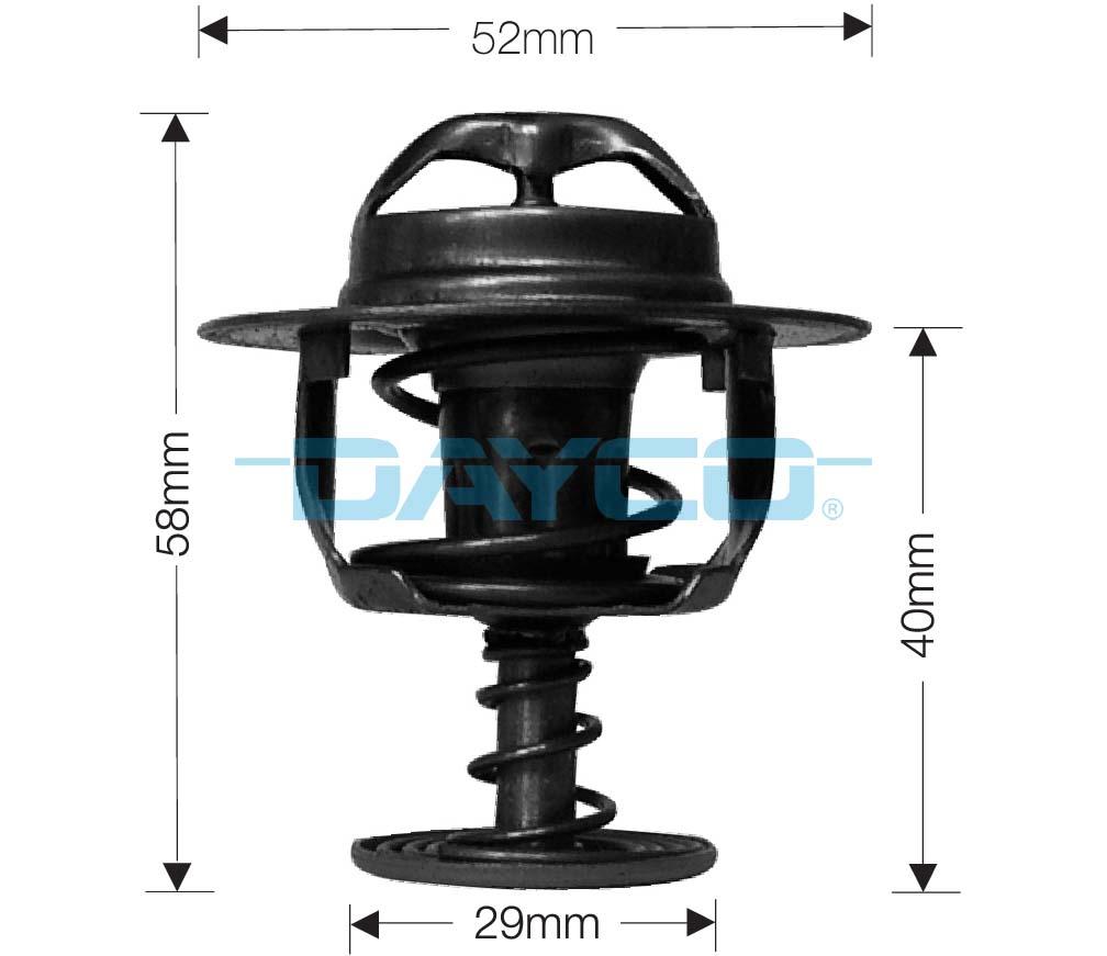 Thermostat, coolant (DT50A)