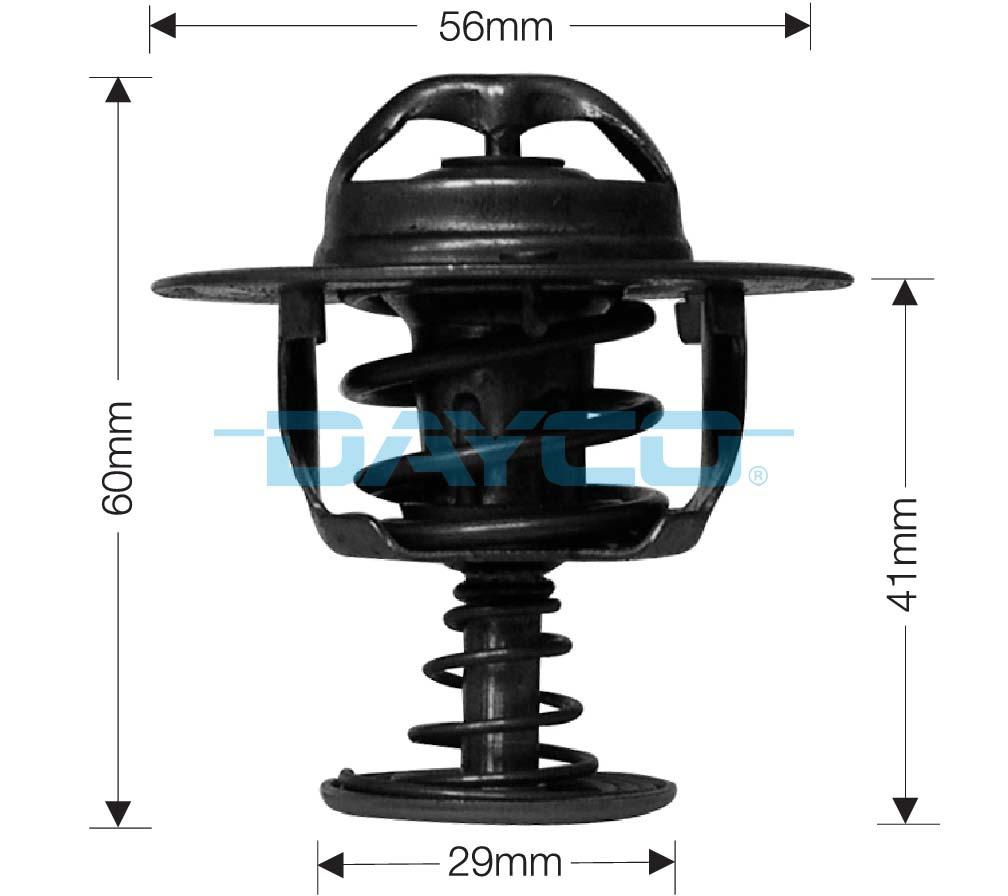 Thermostat, coolant (DT57E)