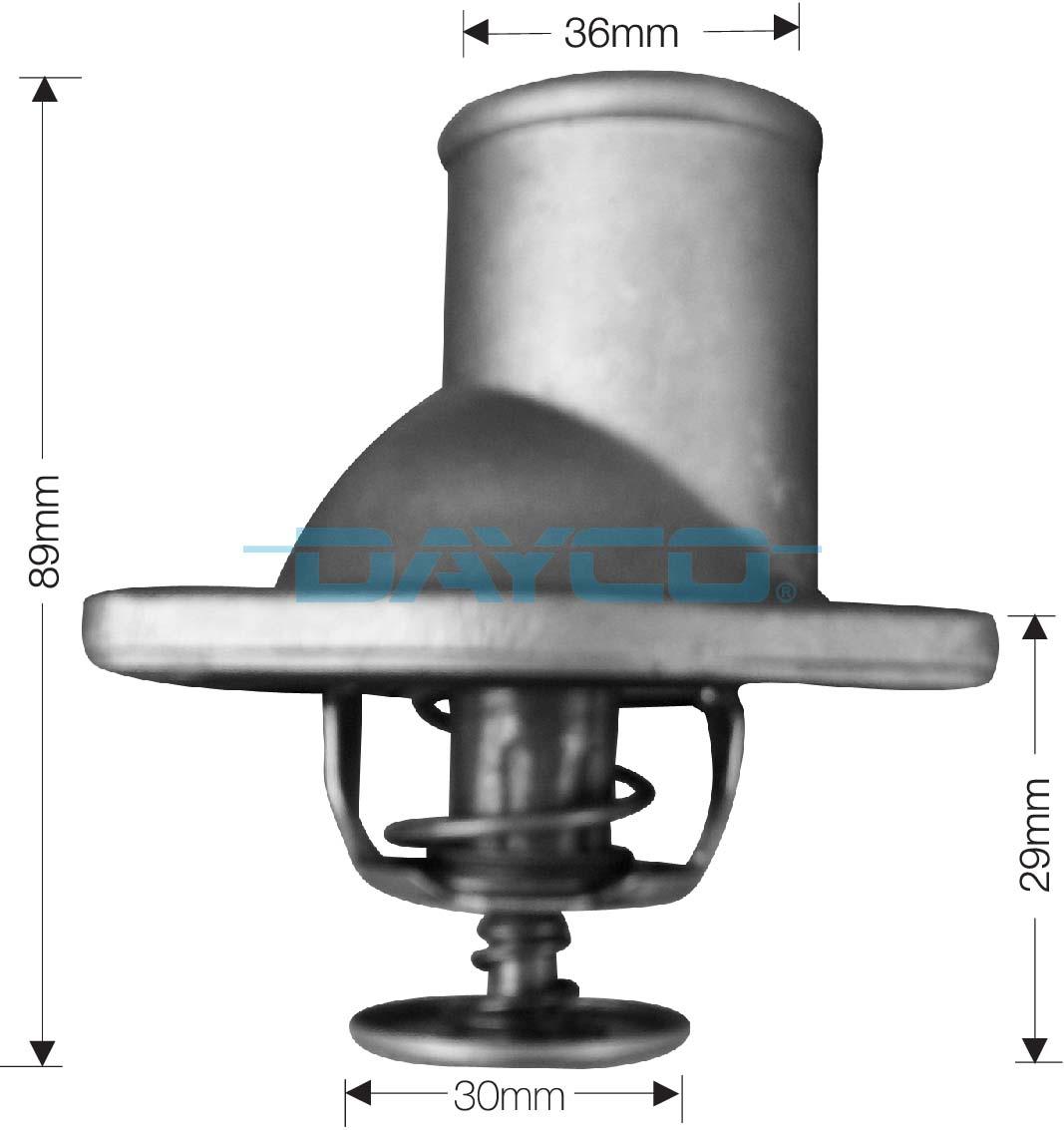 Thermostat, coolant (DT86B)