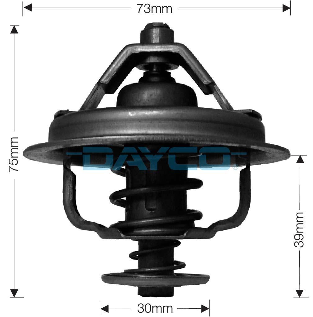 Thermostat, coolant (DT38G)