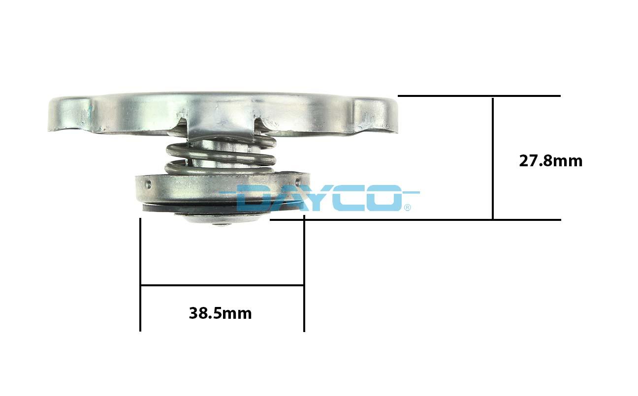 Cap, radiator (DRC017)