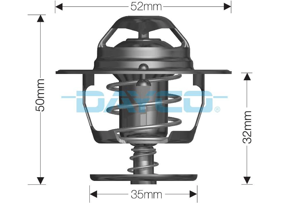 Thermostat, coolant (DT73G)