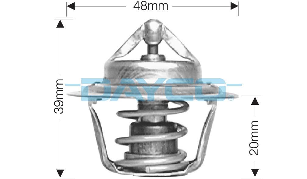 Thermostat, coolant (DT16B)