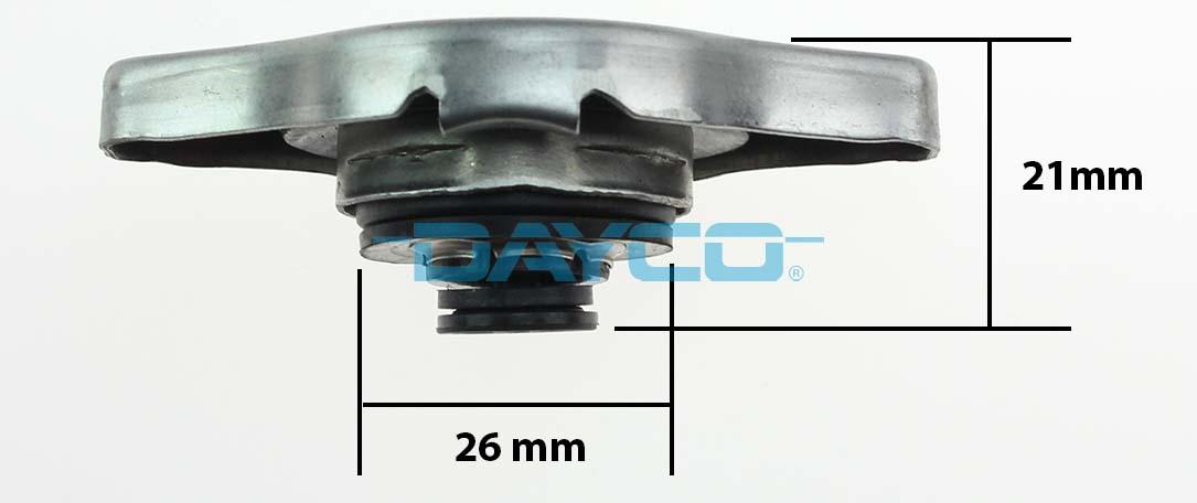 Cap, radiator (DRC019)