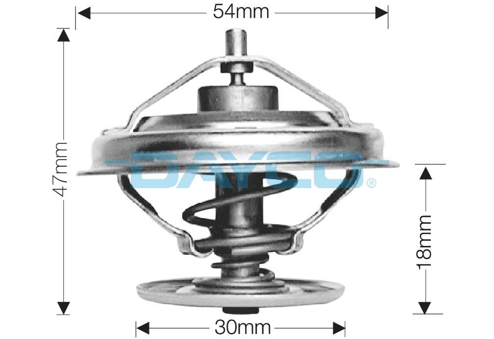 Thermostat, coolant (DT31A)