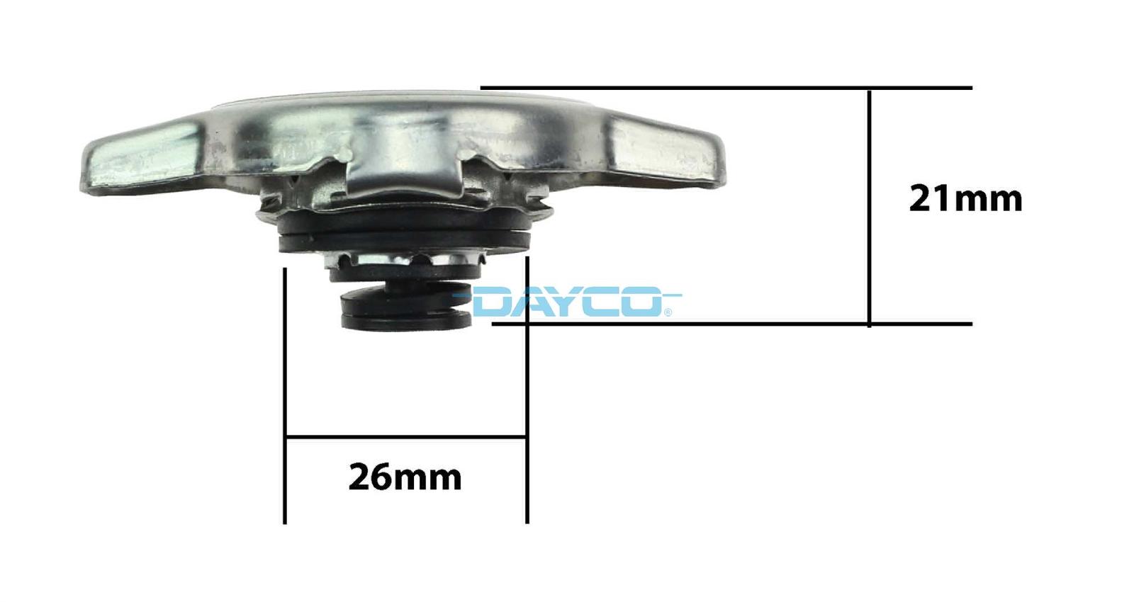 Cap, radiator (DRC020)