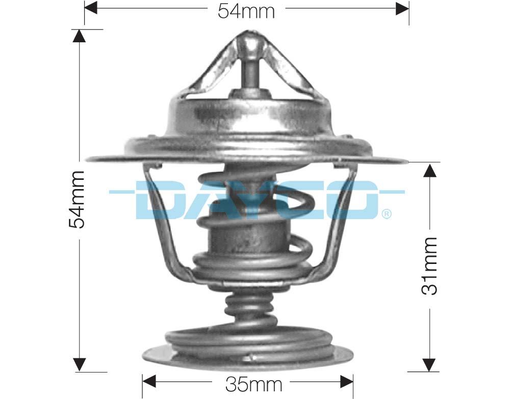 Thermostat, coolant (DT36G)