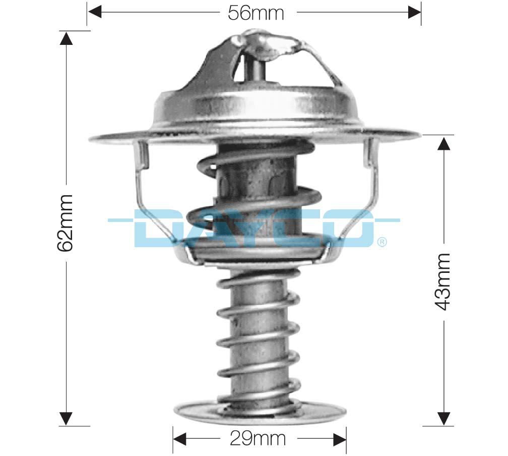 Thermostat, coolant (DT21A)