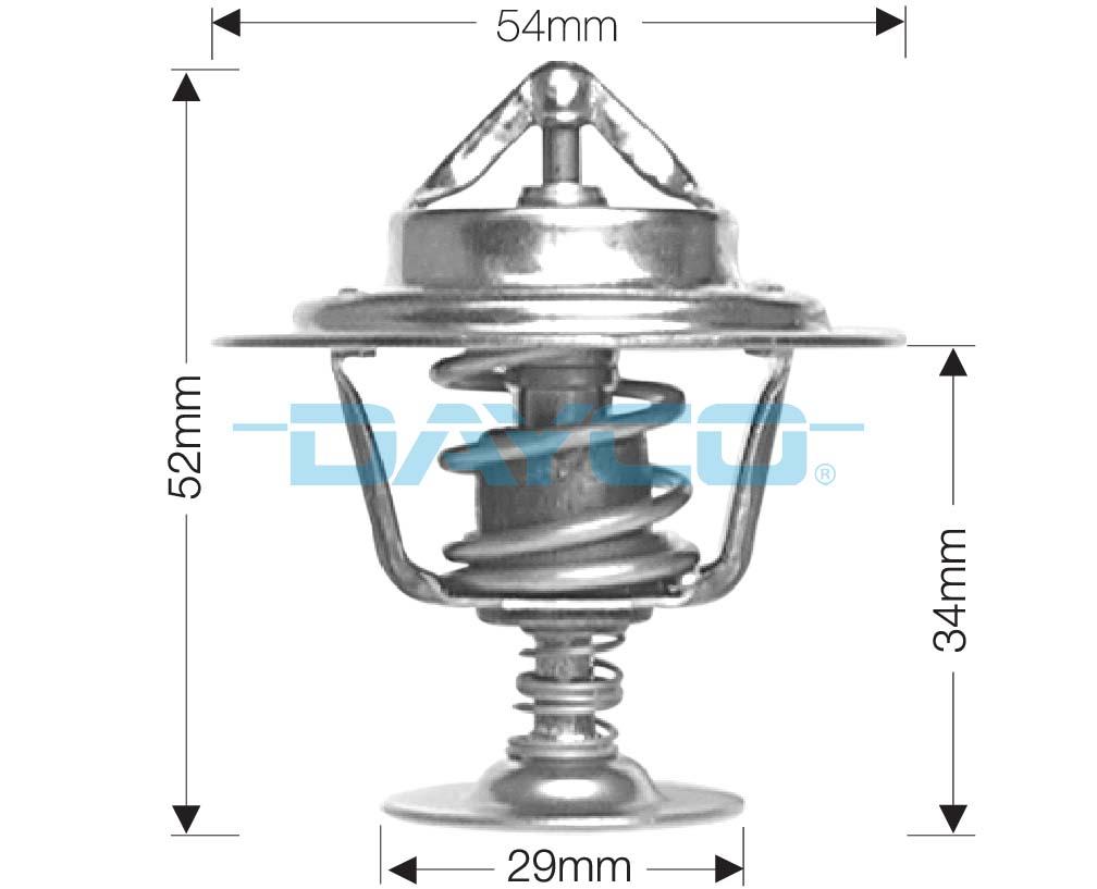 Thermostat, coolant (DT18F)