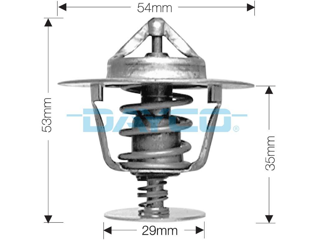 Thermostat, coolant (DT24A)