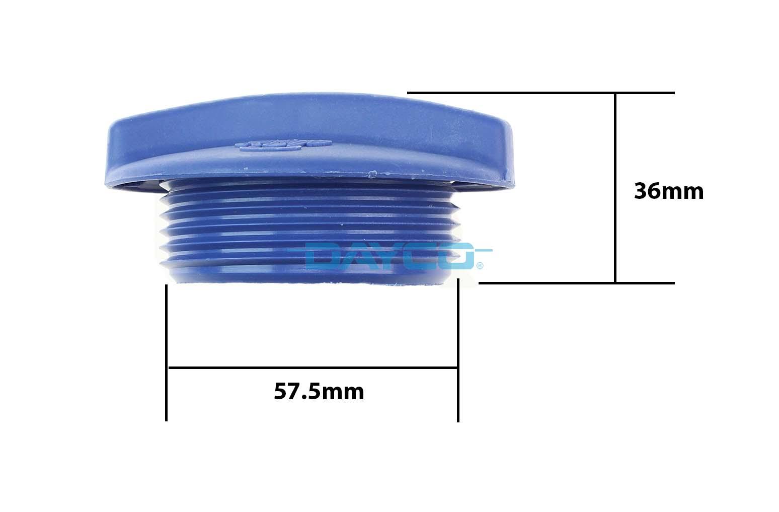 Cap, coolant tank (DRC030)