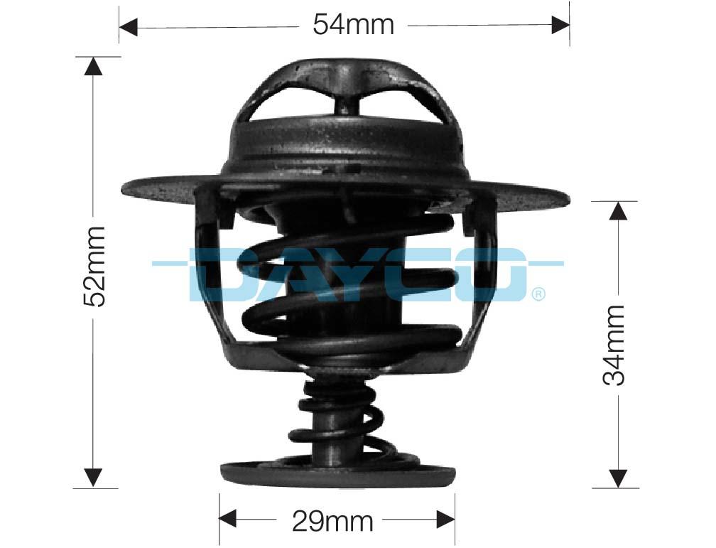 Thermostat, coolant (DT42E)