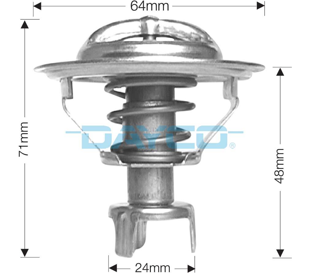 Thermostat, coolant (DT19E)
