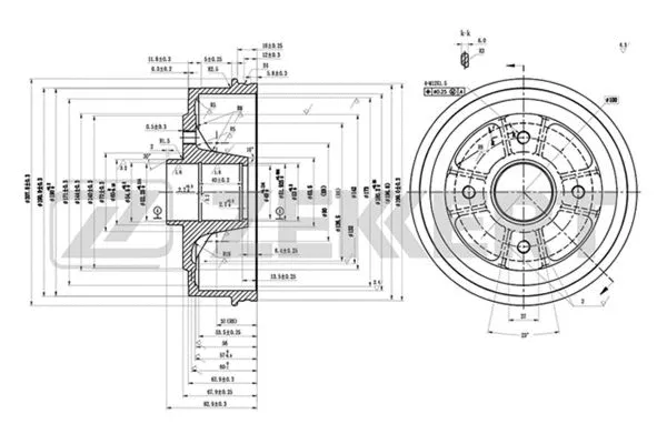 Brake Drum (BS-5288)