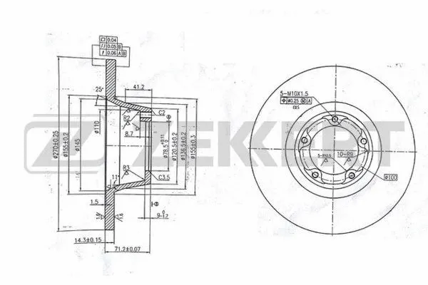 Brake Disc (BS-5979)