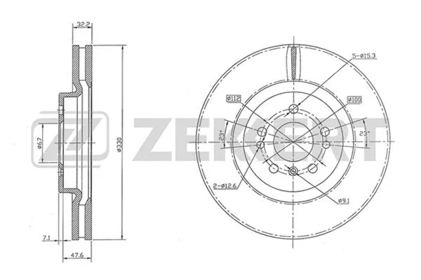 Brake Disc (BS-5838)