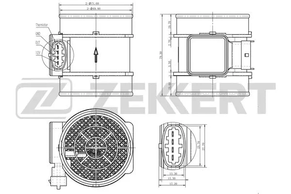Mass Air Flow Sensor (SE-1011)
