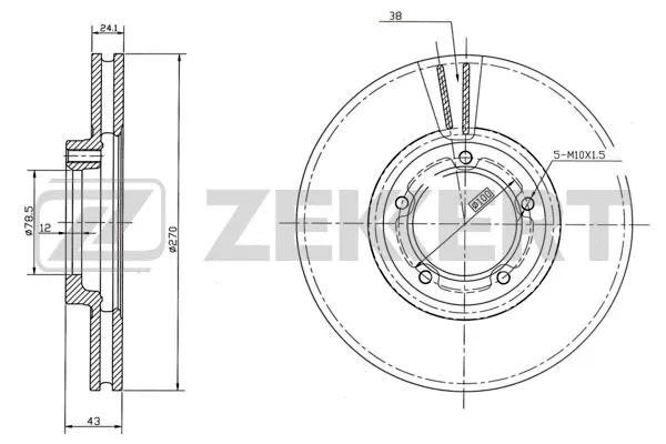 Brake Disc (BS-5597)