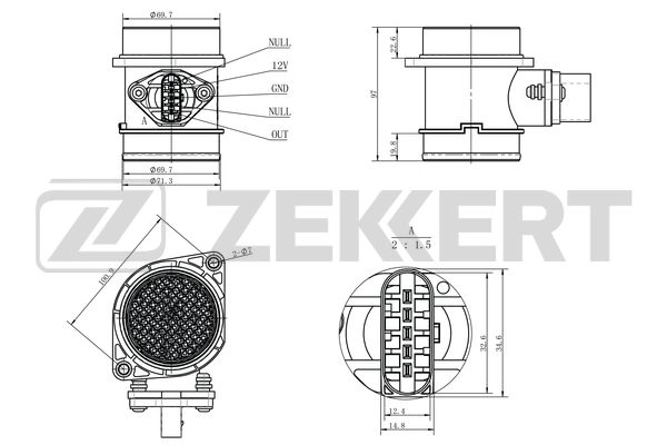 Sensor, intake manifold pressure (SE-1064)