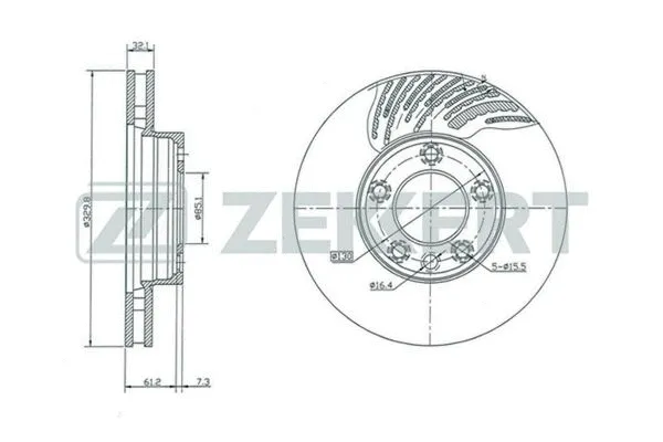 Brake Disc (BS-5285)