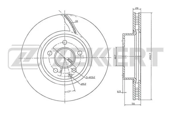 Brake Disc (BS-5863)