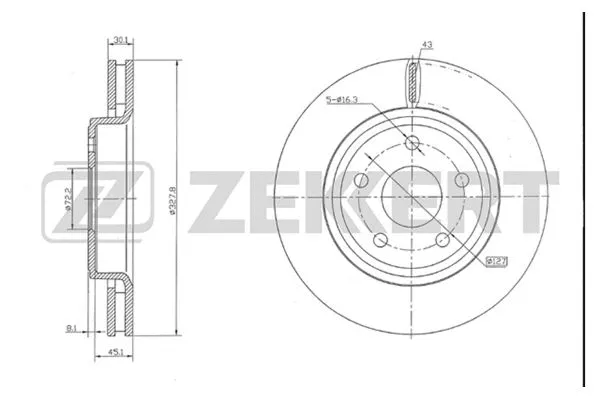 Brake Disc (BS-5203)
