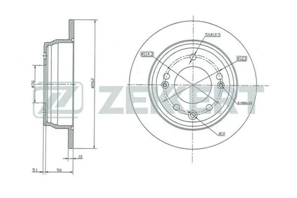 Brake Disc (BS-5157)