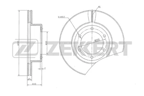 Brake Disc (BS-5501)