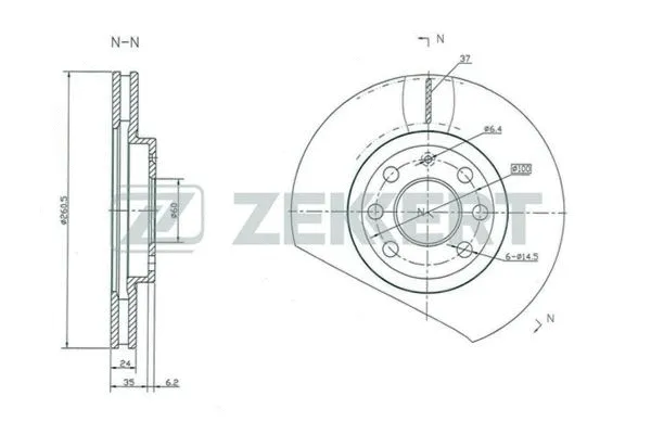 Brake Disc (BS-5248)