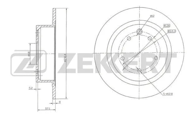 Brake Disc (BS-5449)