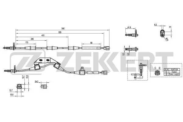 Sensor, wheel speed (SE-6152)