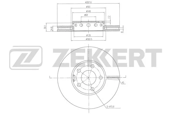 Brake Disc (BS-6520)