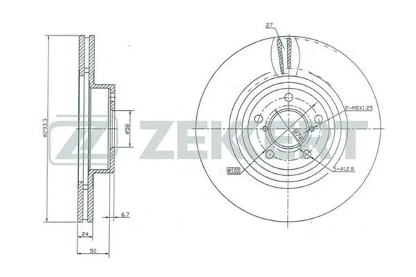 Brake Disc (BS-5182)