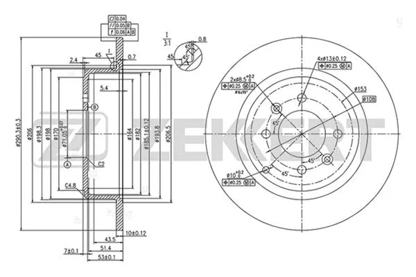 Brake Disc (BS-5230)