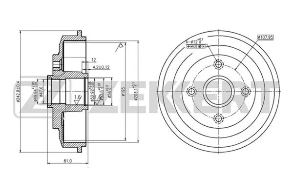 Brake Drum (BS-5451)