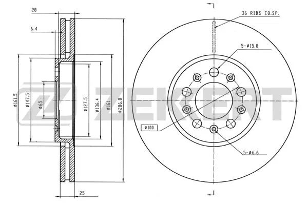 Brake Disc (BS-5030B)