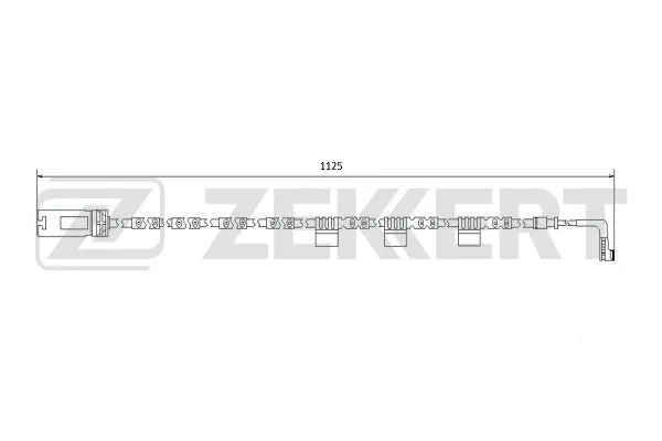 Warning Contact, brake pad wear (BS-8072)