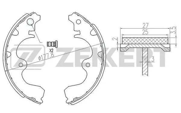 Brake Shoe Set