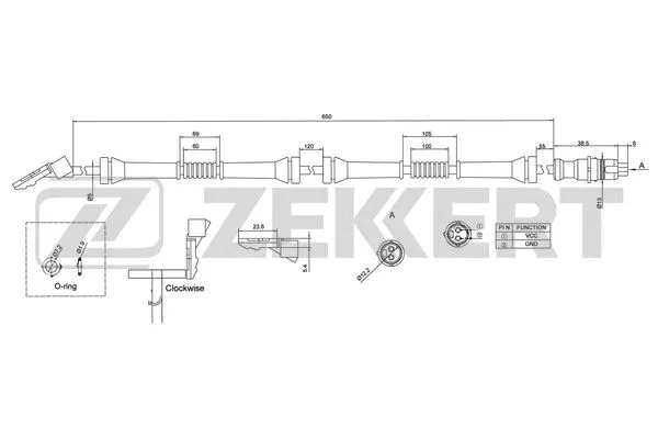 Sensor, wheel speed (SE-6170)