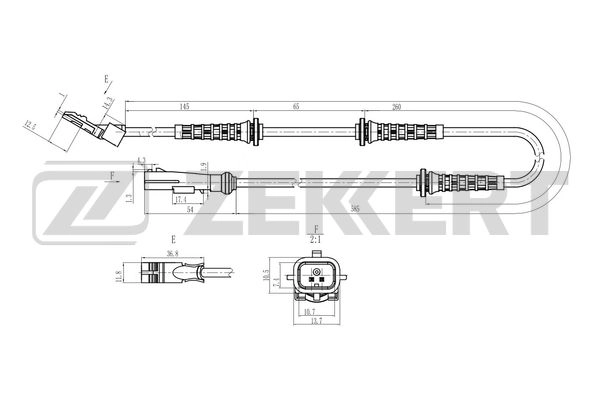 Sensor, wheel speed (SE-6179)