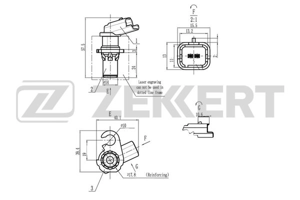 Sensor, crankshaft pulse (SE-4083)