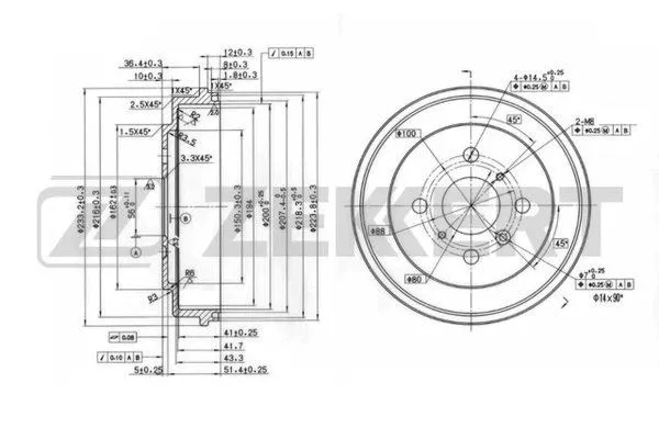 Brake Drum (BS-6110)