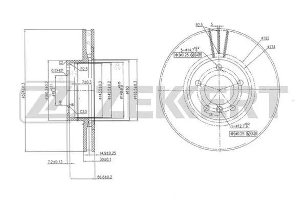 Brake Disc (BS-5787)