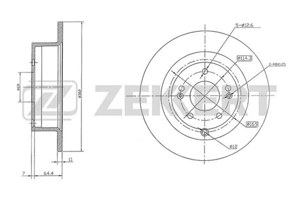 Brake Disc (BS-5509)