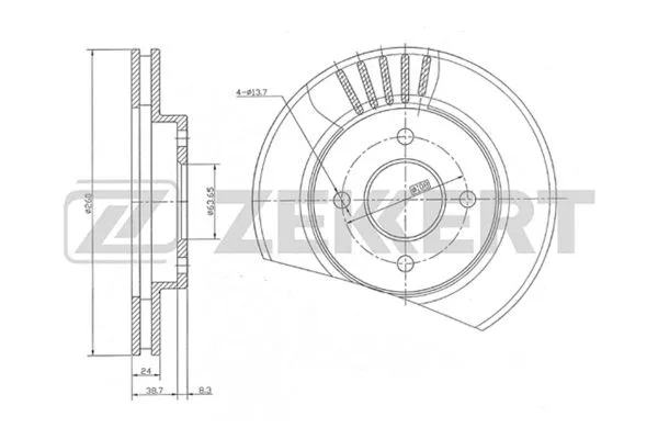 Brake Disc (BS-5057)