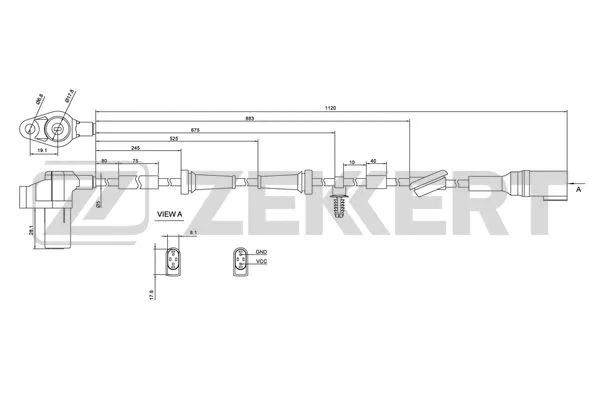 Sensor, wheel speed (SE-6059)