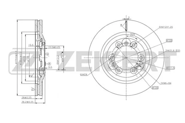 Brake Disc (BS-5671)